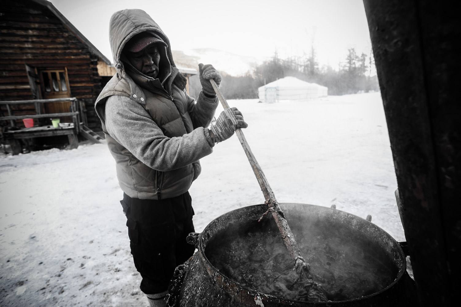 basile crespin photographe - reportage photo le musher des steppes, mongolie