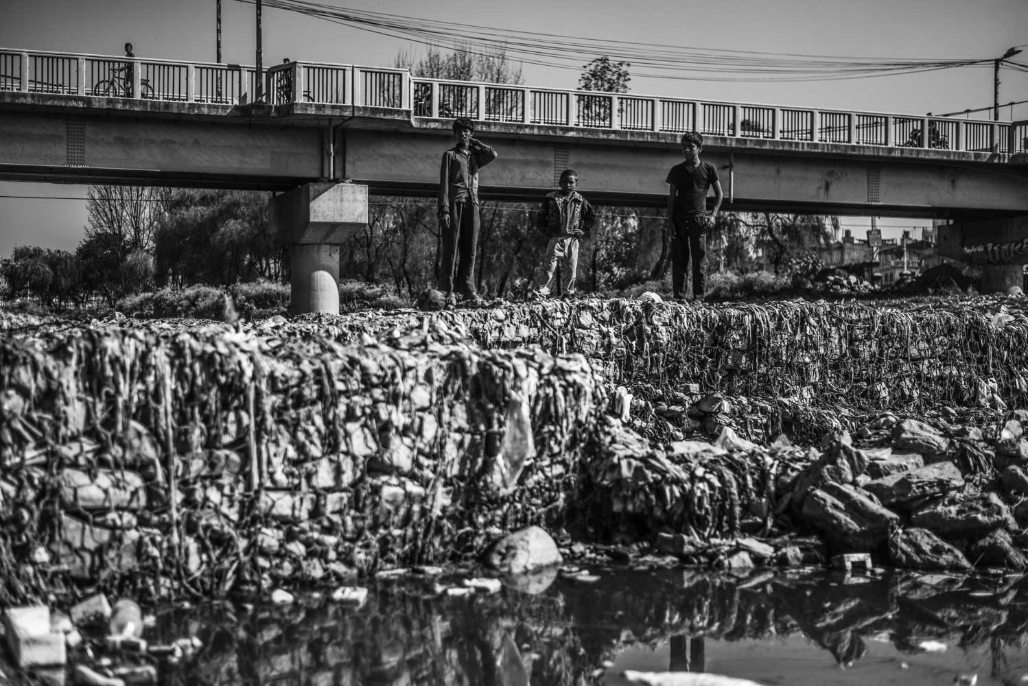 Basile Crespin - reportage photo Les dalits et la Bagmati Népal